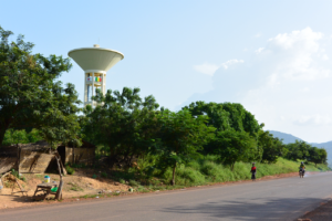 セネガルの給水塔（シャトー・ドー）は街のシンボルに
