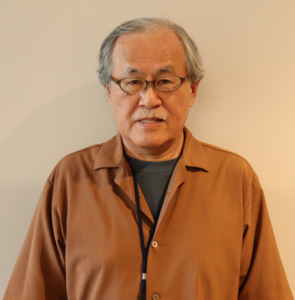椎野信雄先生（国際学研究科教授 専門は社会学。)